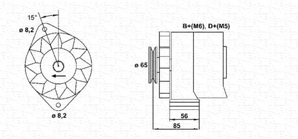 MAGNETI MARELLI Ģenerators 944356732010